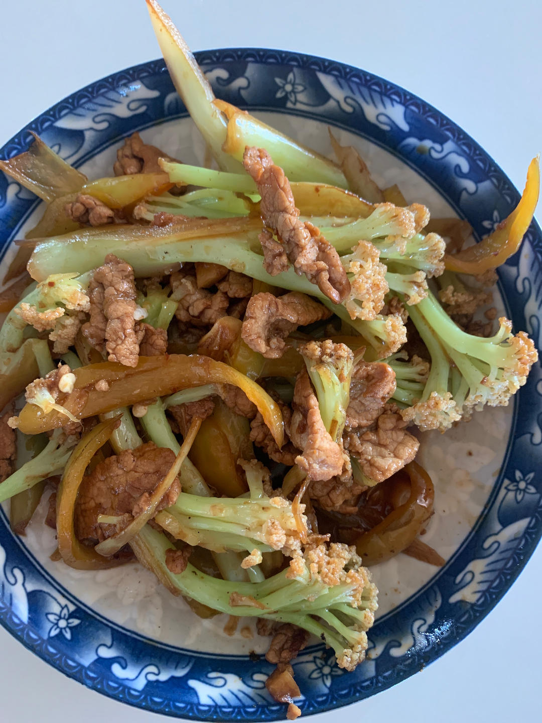 [新手绝不失败]菜花炒肉