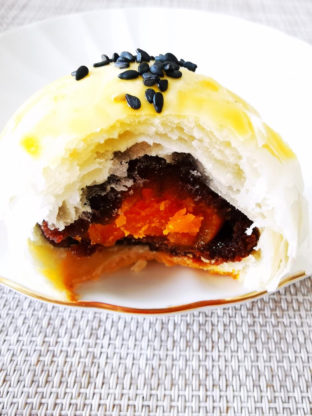 蛋黄酥，手工蛋黄酥