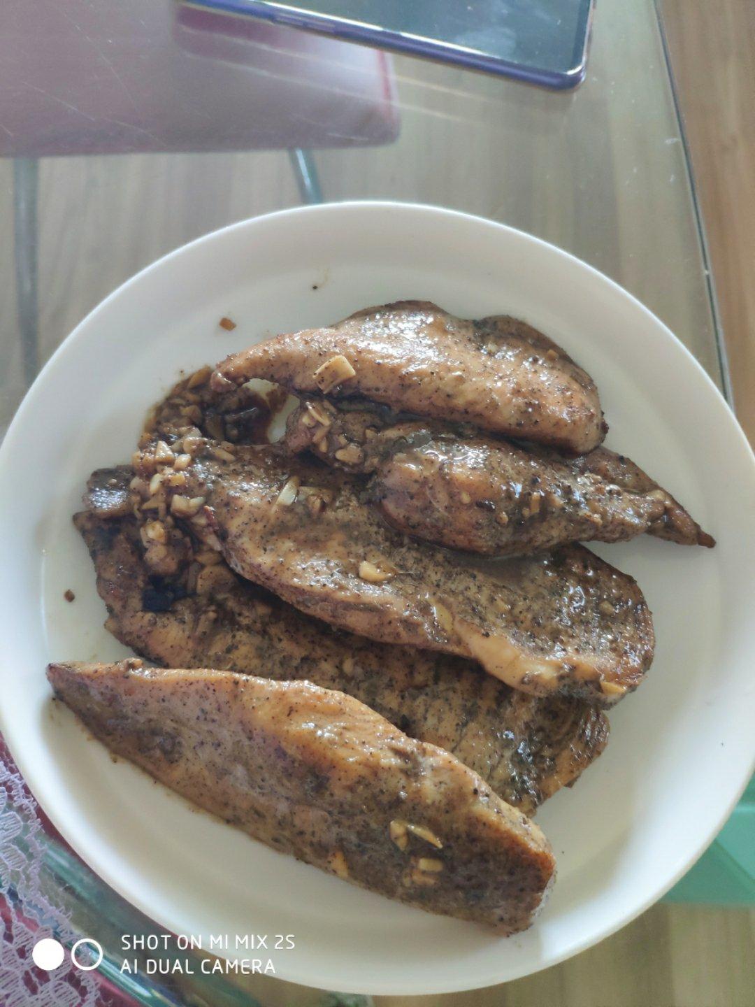 【嫩煎鸡胸肉】