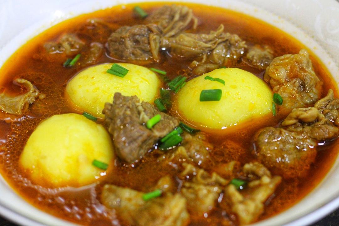 番茄土豆炖牛腩