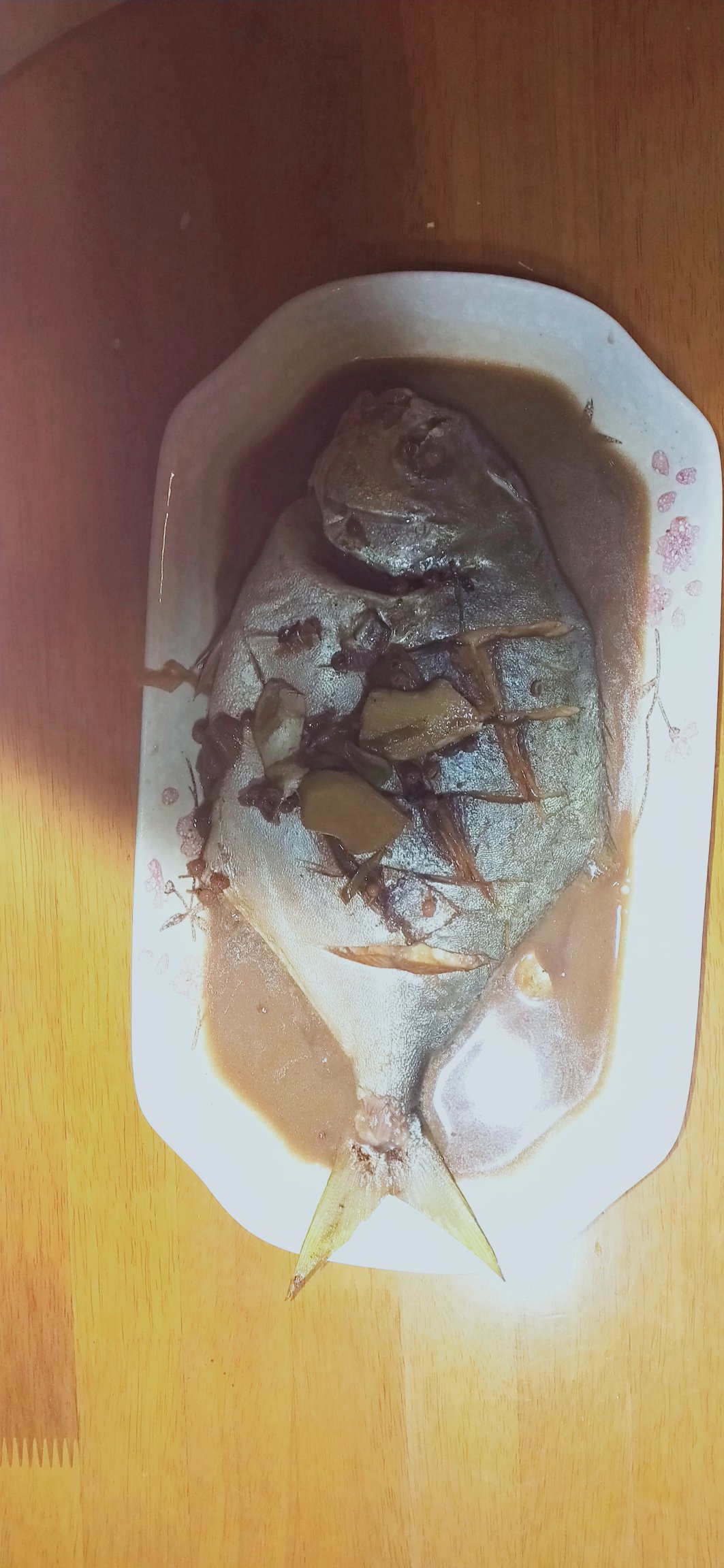 酱烧金鲳鱼（适用于所有红烧的鱼类）