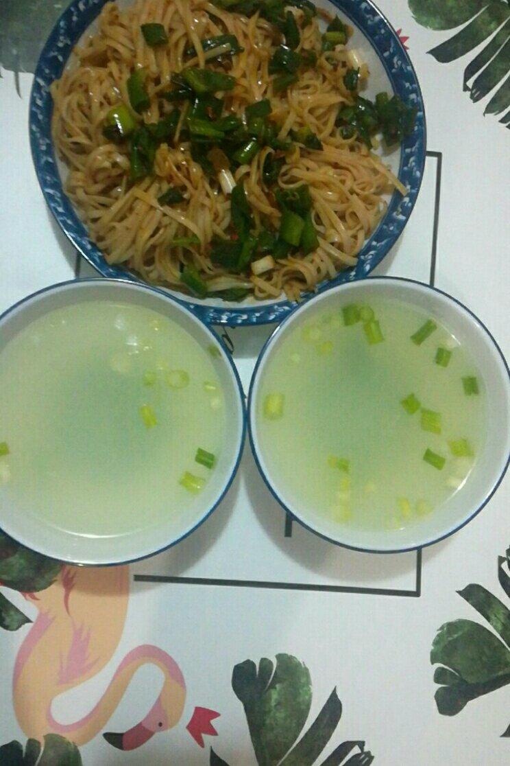 香葱油泼拌面——汪涵《天天向上》现场传授
