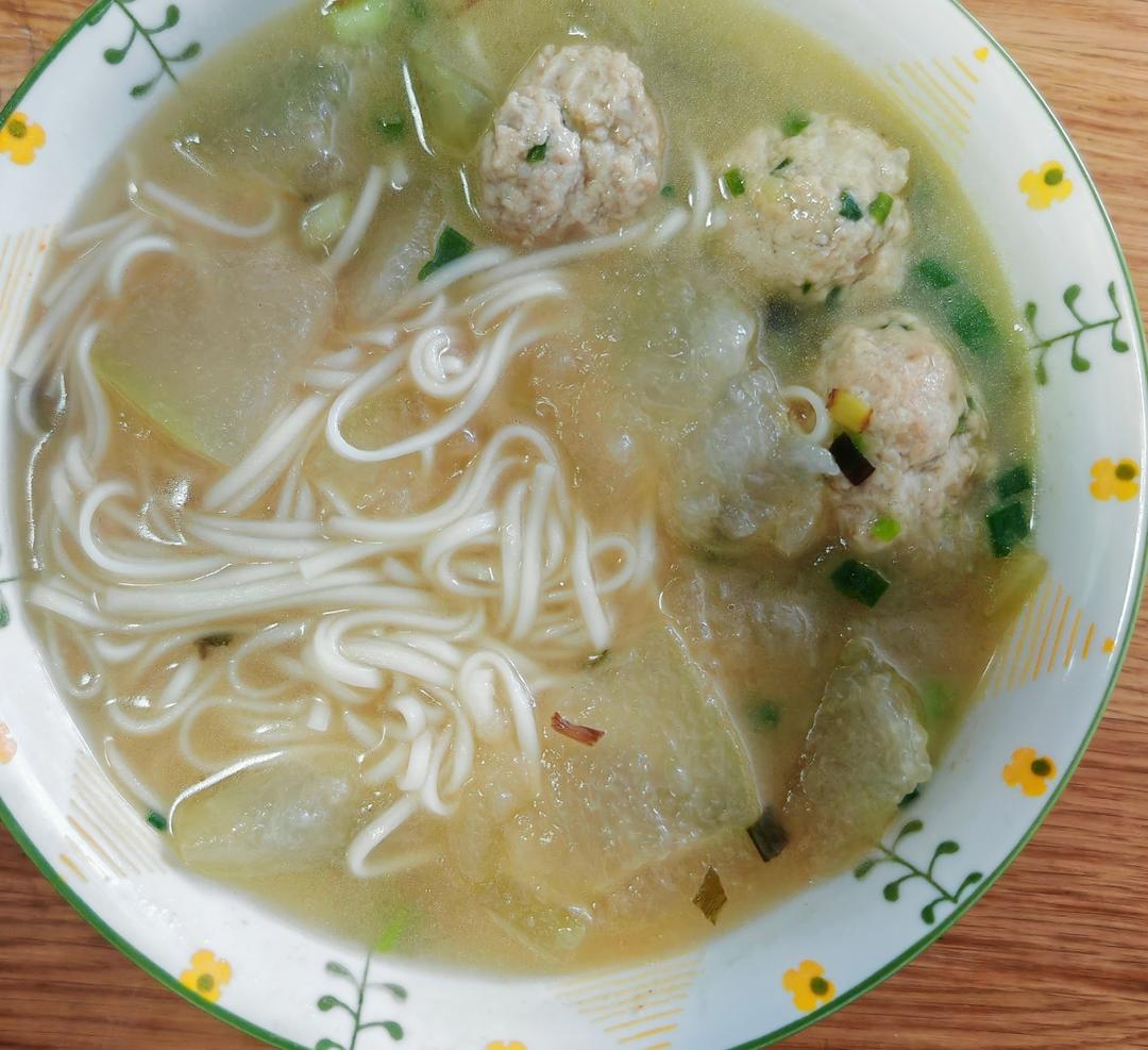 冬瓜肉丸汤