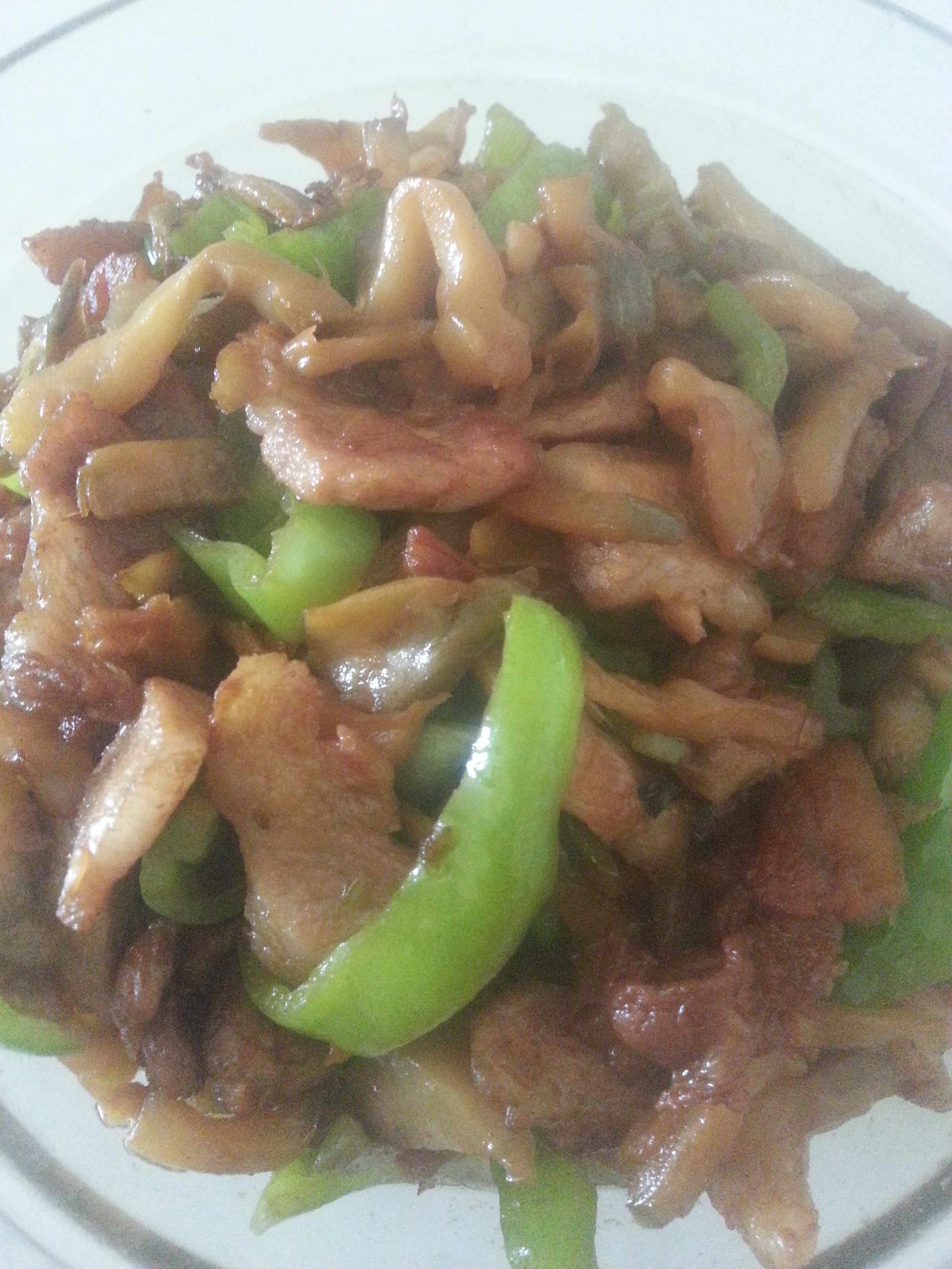 榨菜炒肉