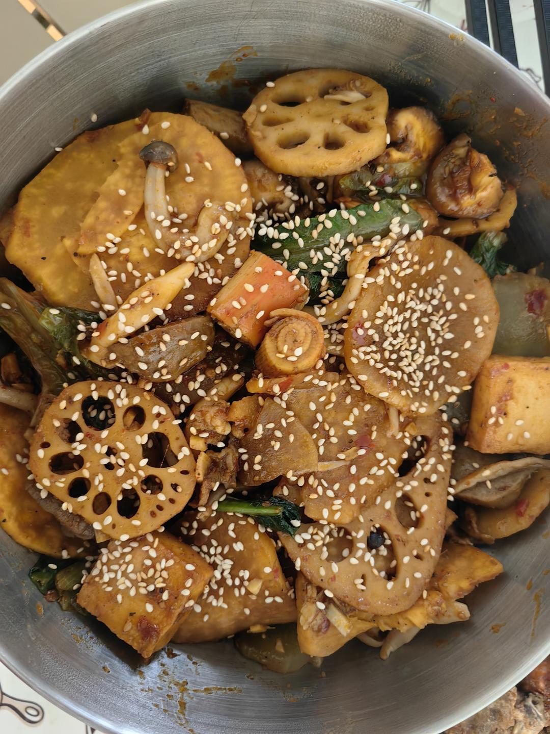 家庭聚会被赞爆的～麻辣香锅 今天这道菜太给撑场面了