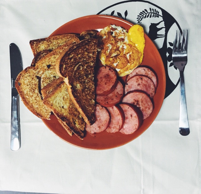 简易版英式早餐