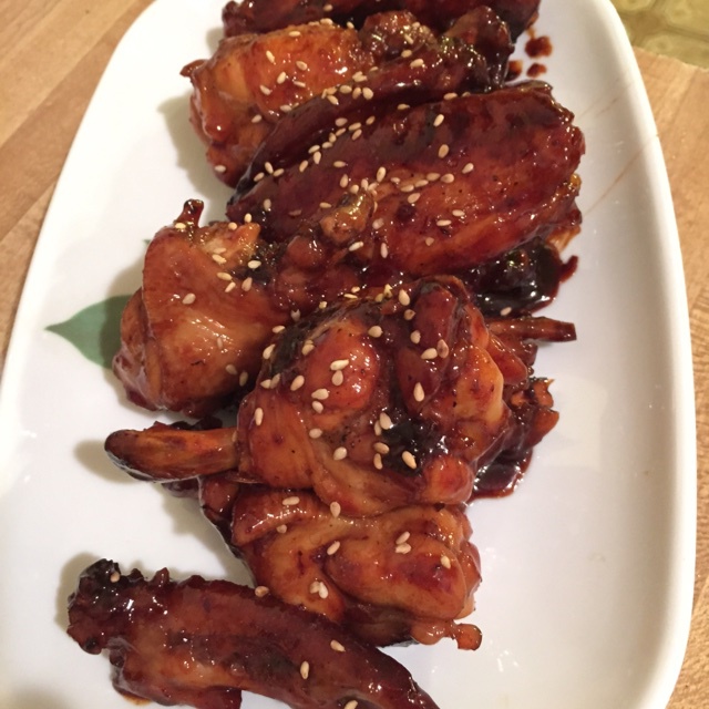 蜜汁照烧鸡翅