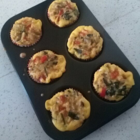 早餐鸡蛋杯cupcake Frittata
