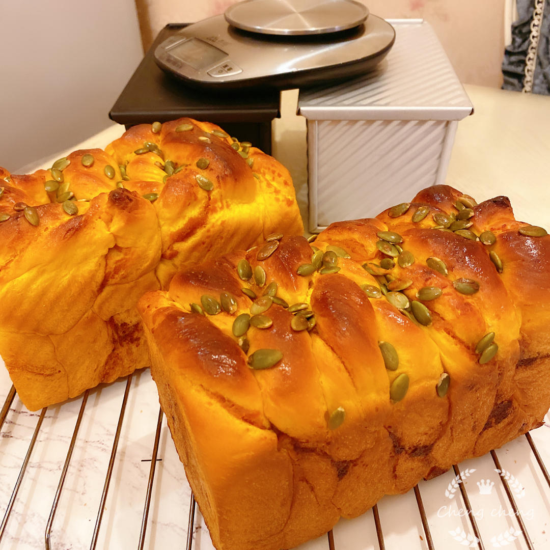🎃double大伯南瓜（乳酪）吐司|金秋的颜色