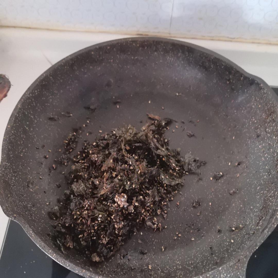 用紫菜做海苔【芝麻海苔碎】超级简单