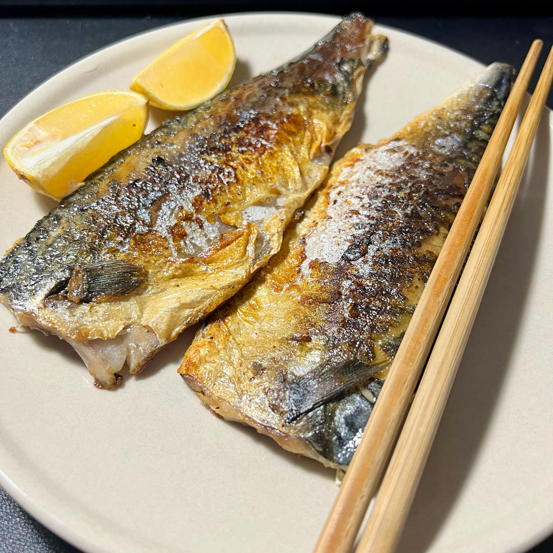 无油日式煎青花鱼 再也不去日料店了