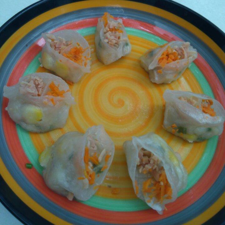 鸳鸯蒸饺