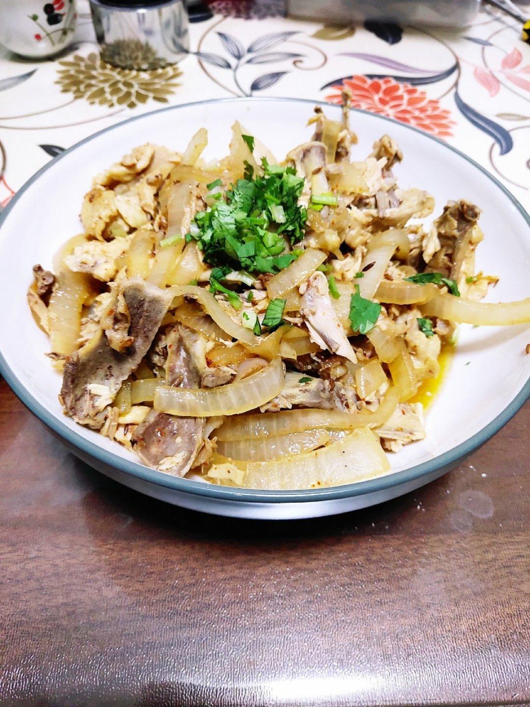 孜然鸡架