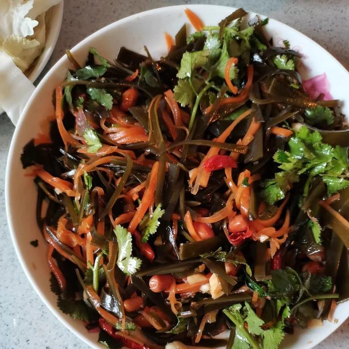 凉拌酸辣海带丝