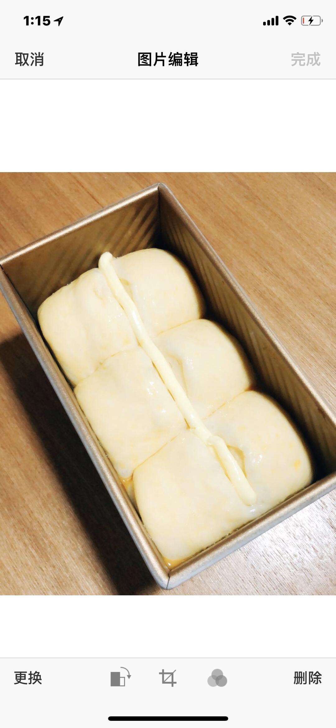 纯奶手撕吐司的做法 步骤1