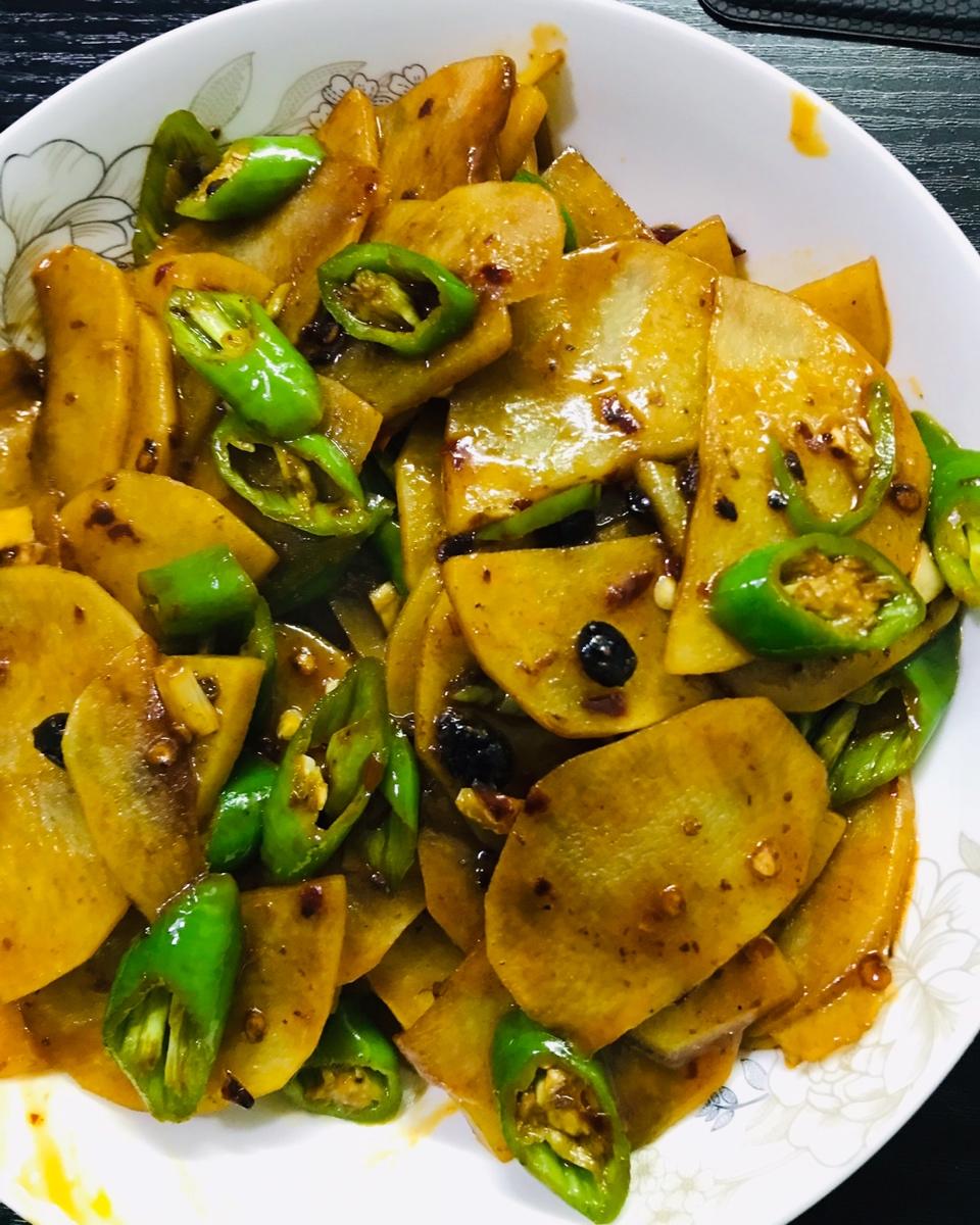 尖椒土豆片