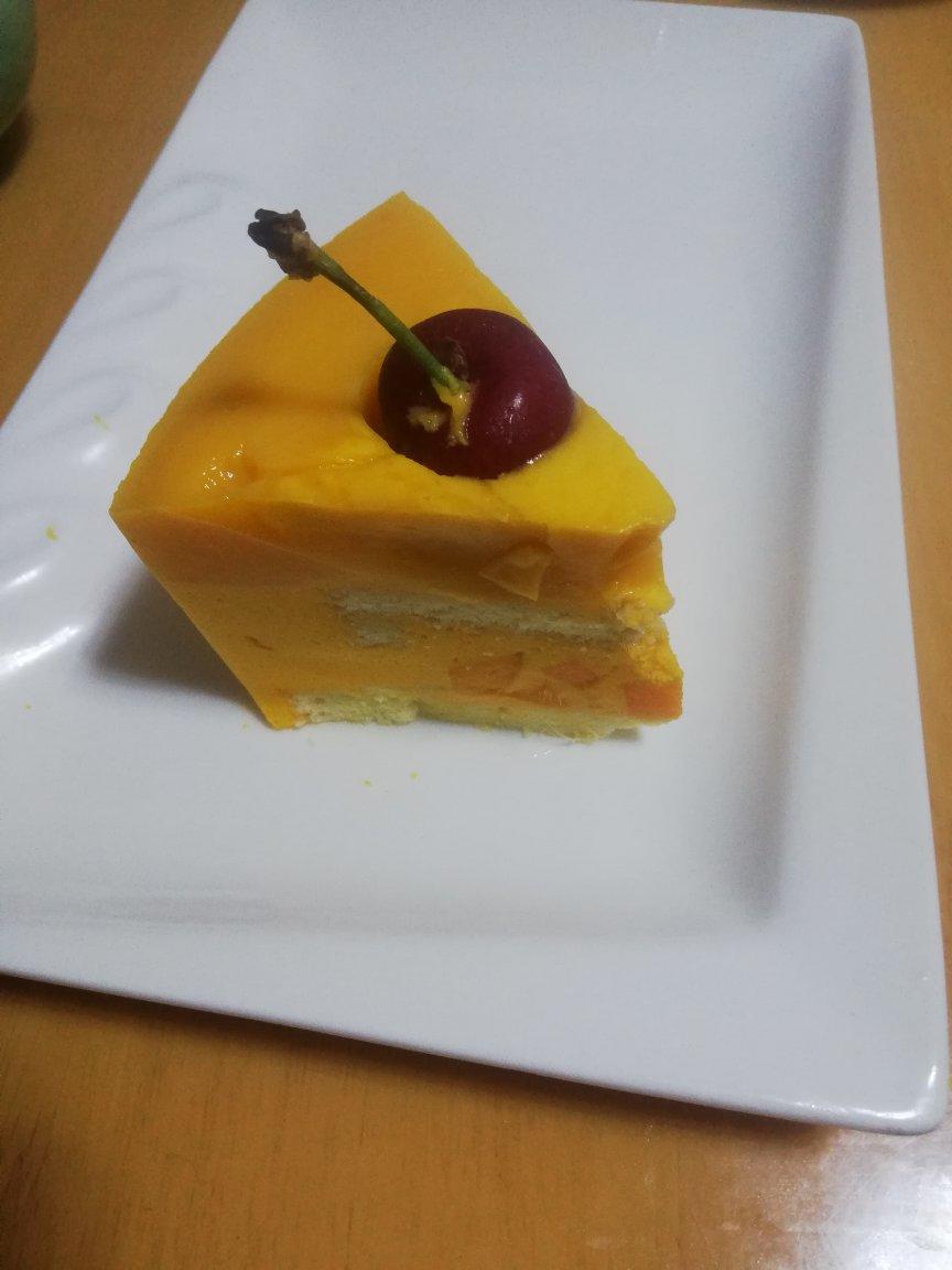 芒果慕斯蛋糕8寸