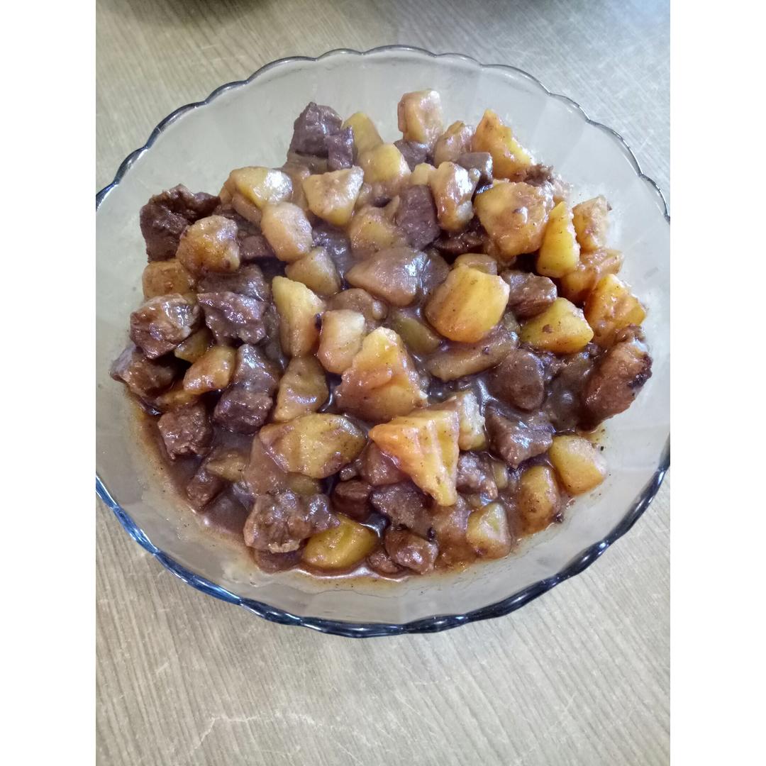 土豆烧肉