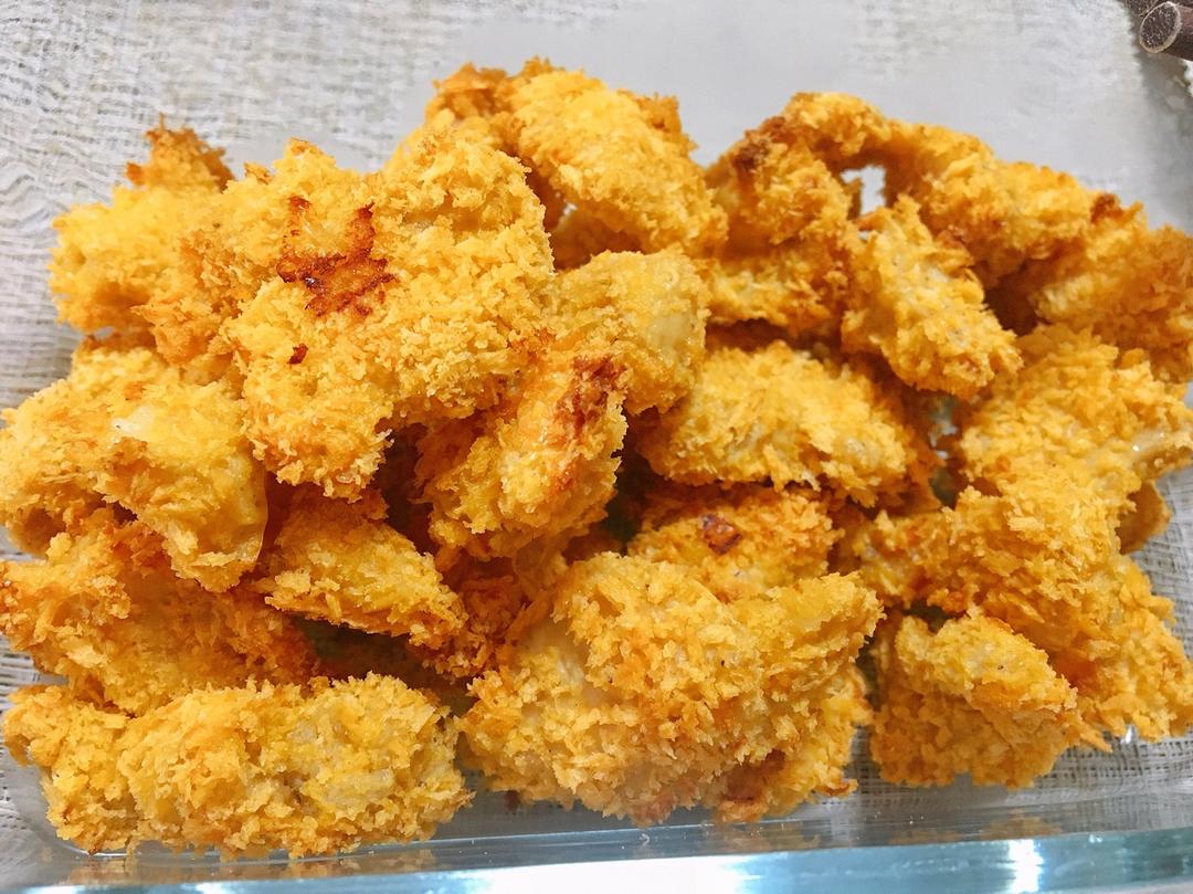 无油烤箱版鸡米花~低卡炸鸡 by牛奶和爱丽丝