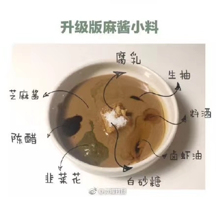 吃火锅万能自制酱料的做法 步骤6