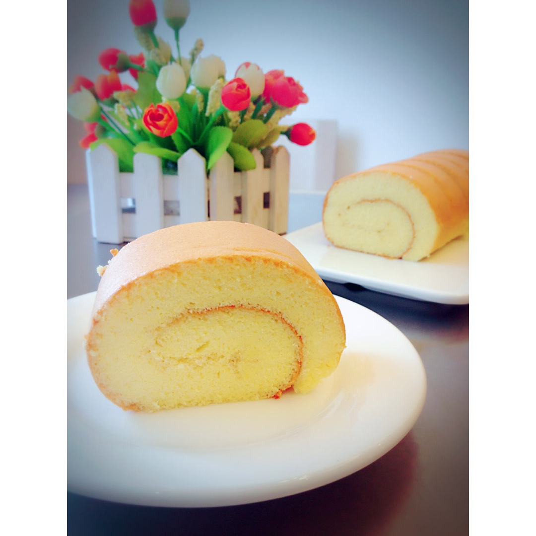 原味蛋糕卷