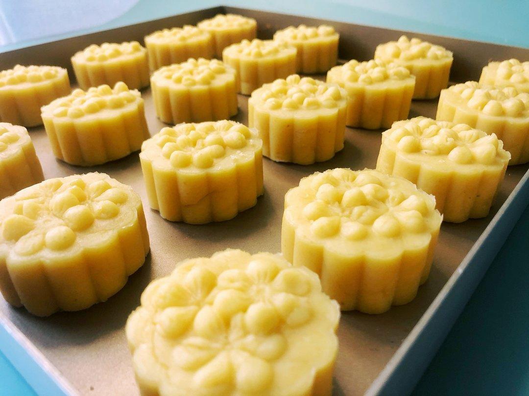 奶香绿豆糕（无豆腥味，超快手不麻烦）