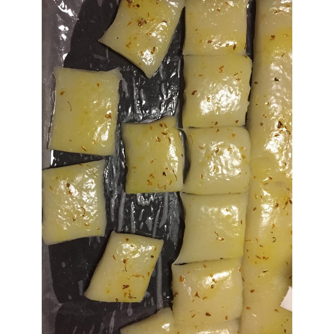 桂花拉糕