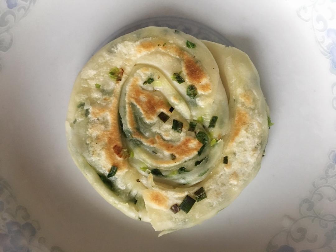 饺子皮葱油饼