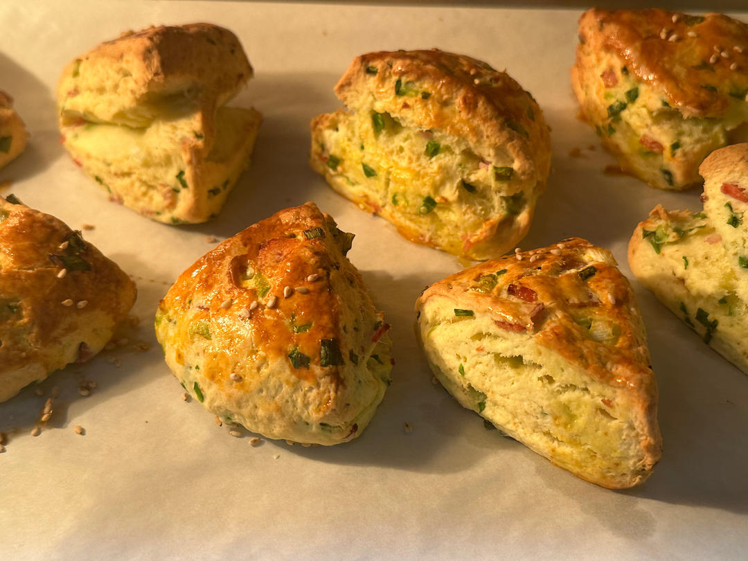 香葱培根咸司康