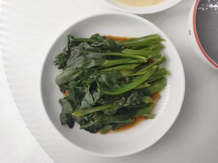 蒸娃娃菜