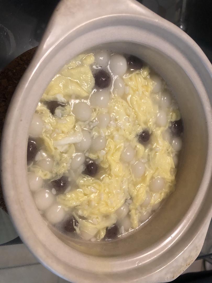 蛋花酒酿圆子