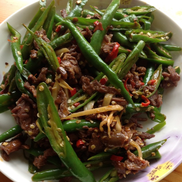 小炒牛肉