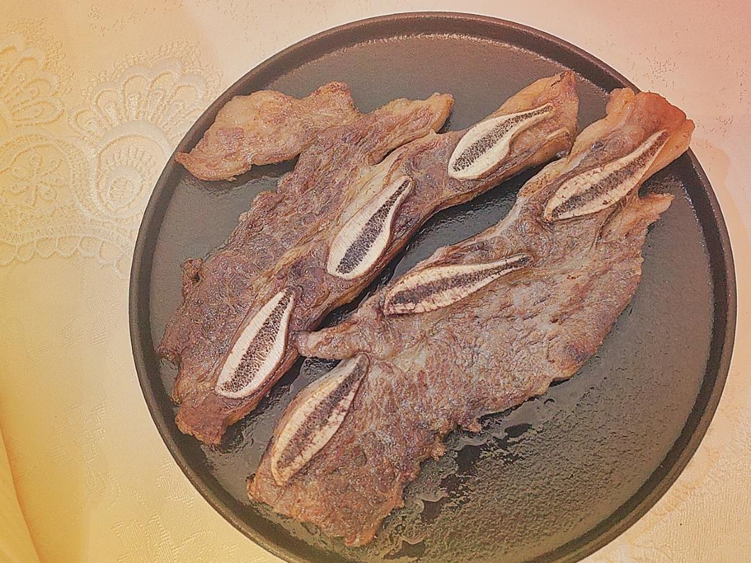 家常做法煎眼肉牛排🥩