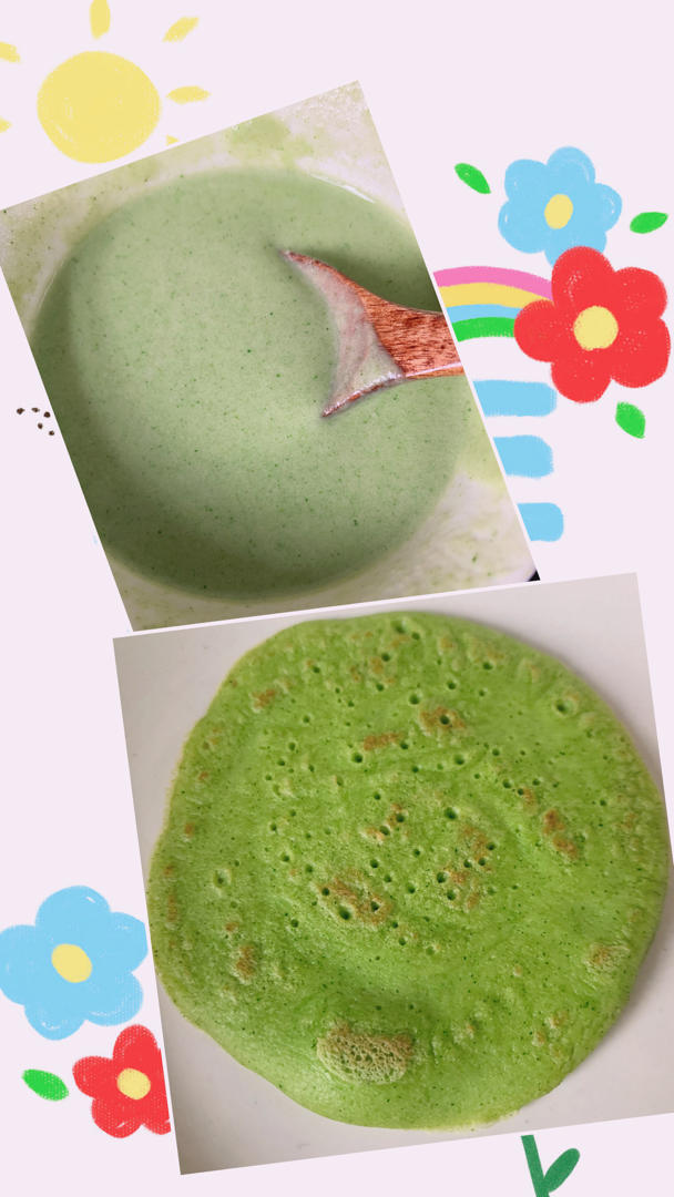 蔬菜松饼(9+宝宝辅食)