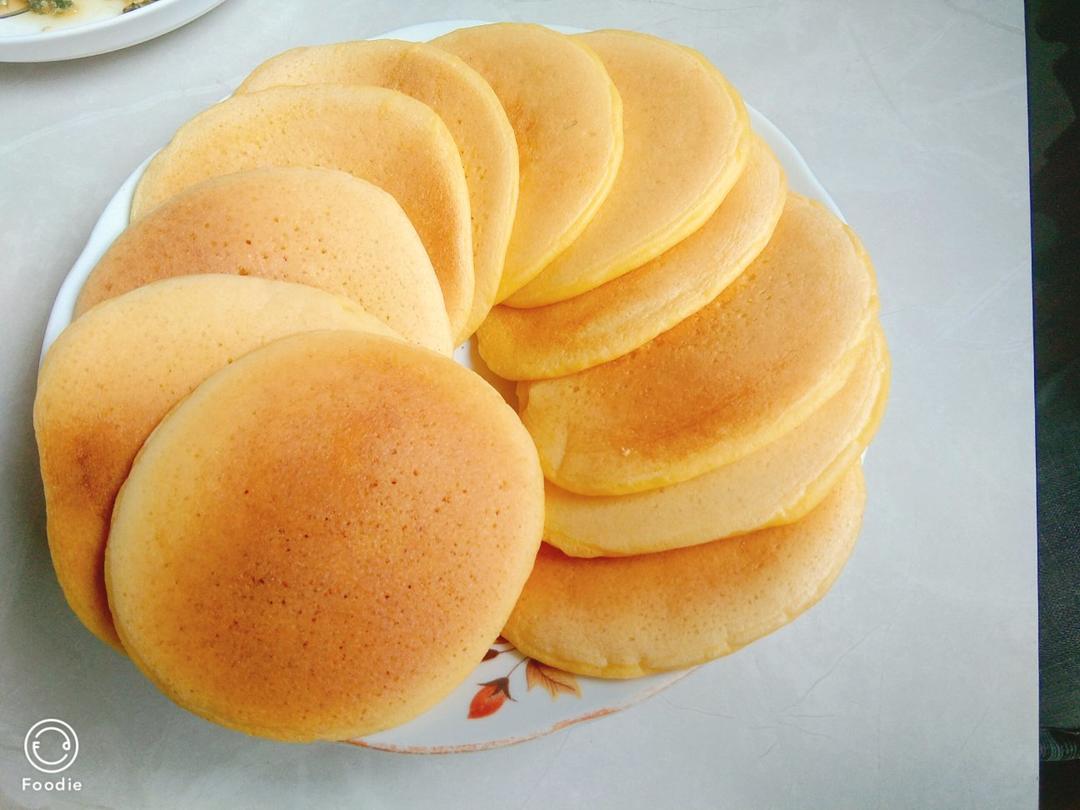 玉米面松饼，早起5分钟搞定，又软又健康