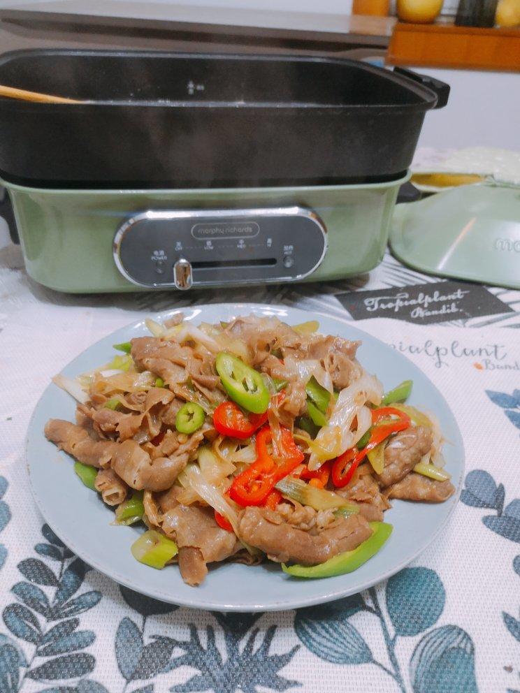 葱爆肥牛