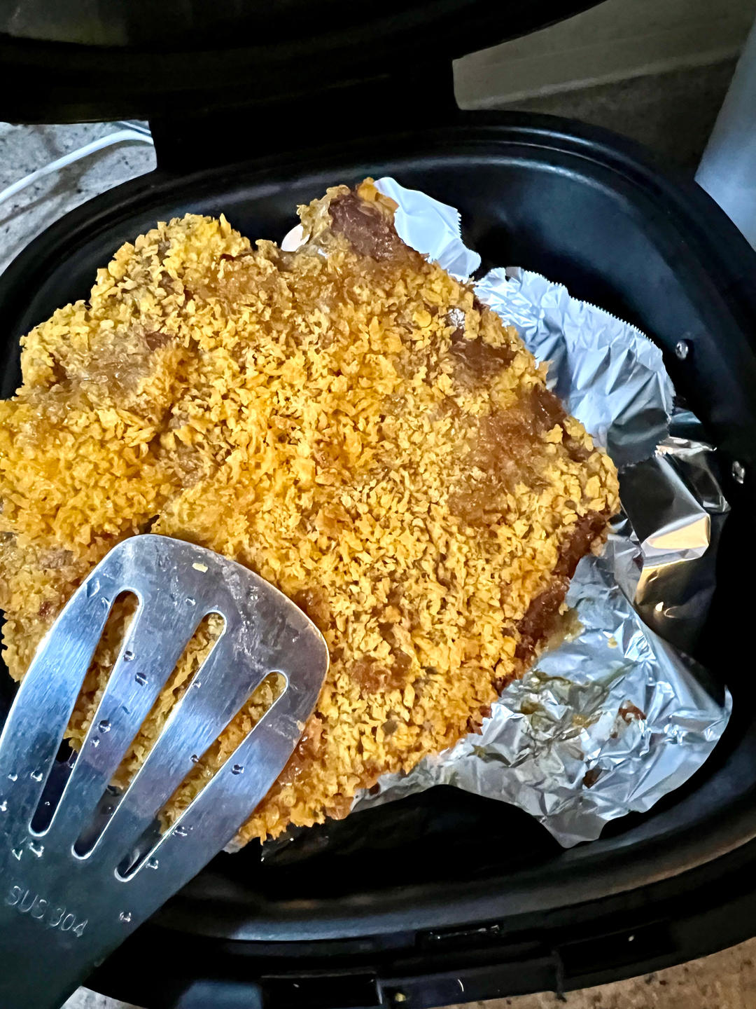 不用一滴油！香喷喷脆皮炸猪排【空气炸锅版】