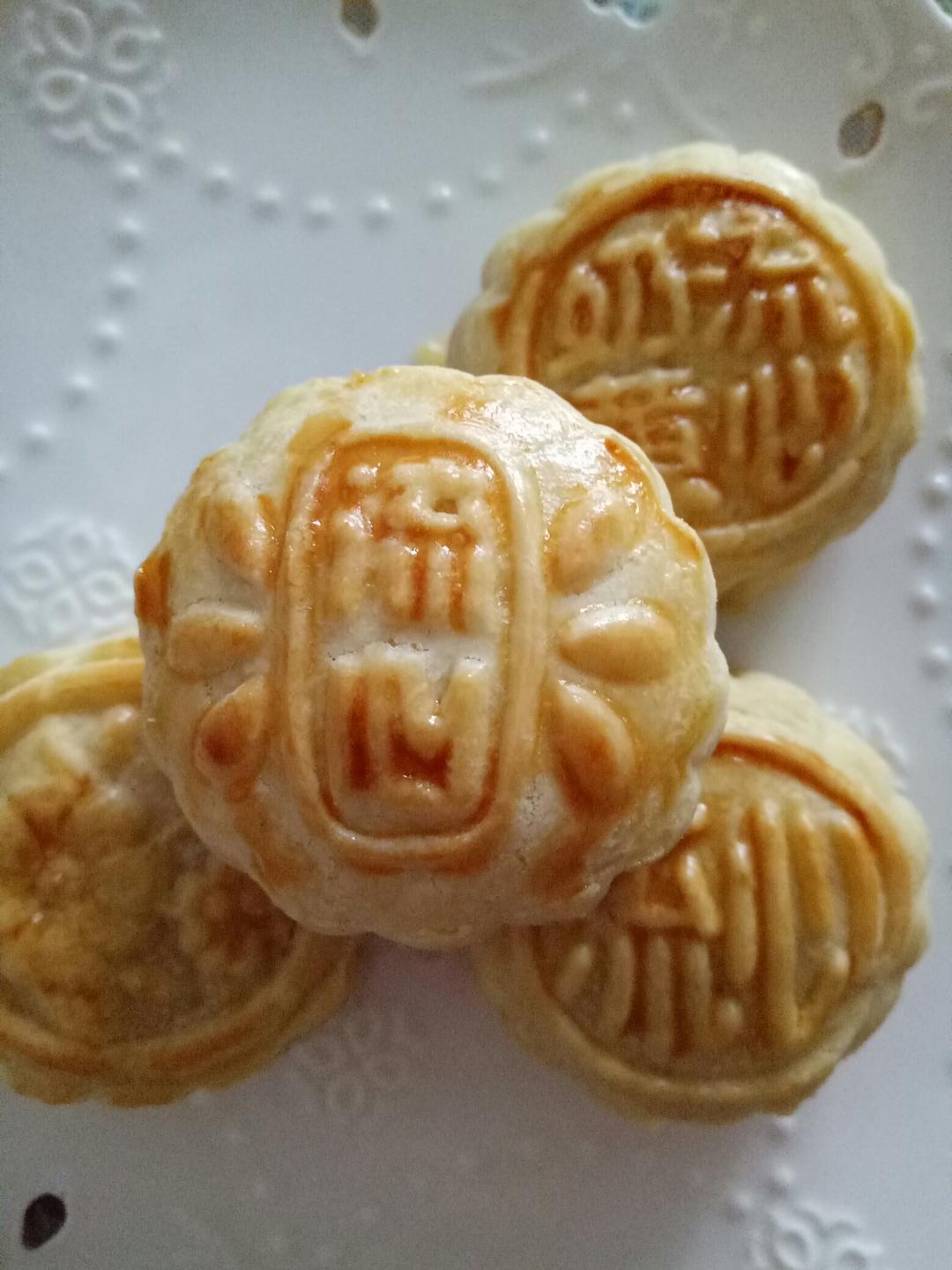 超详细图解版--流心奶黄月饼