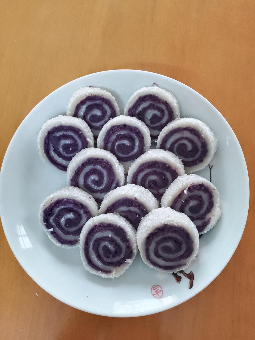 紫薯糯米卷（豆沙糯米卷）
