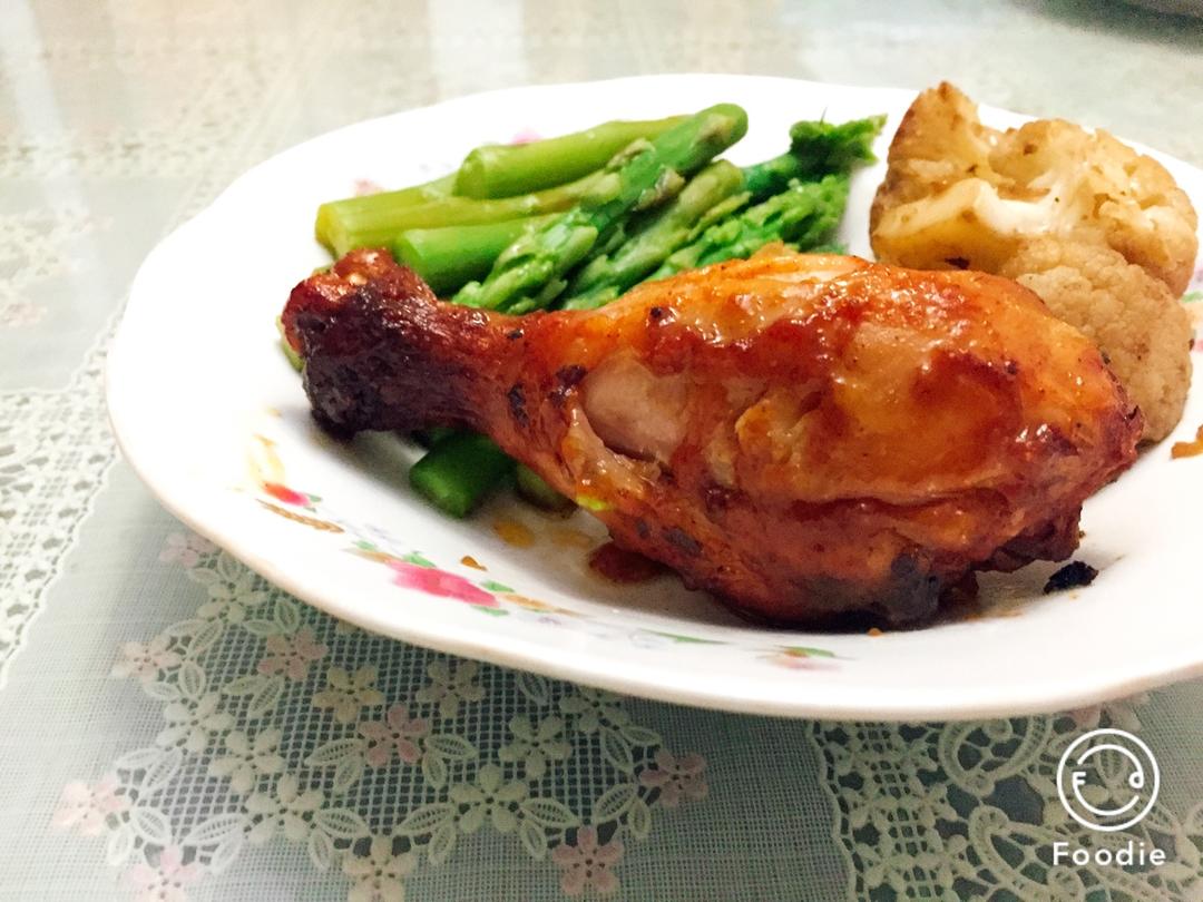 新奥尔良烤鸡腿