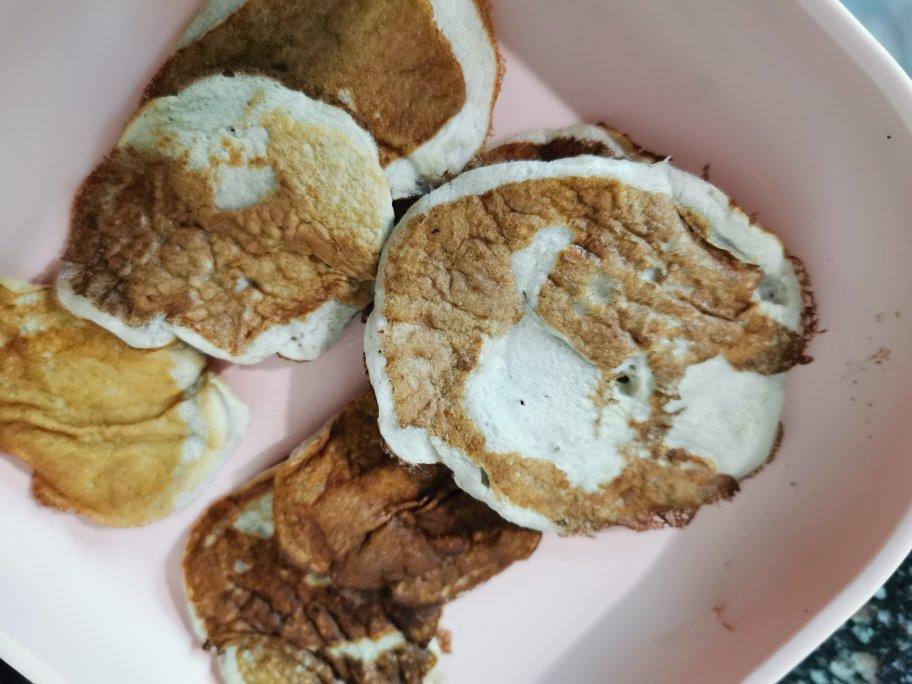 【辅食】不加泡打粉的香蕉松饼