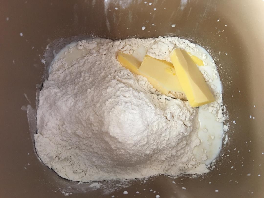 纯奶手撕吐司的做法 步骤1