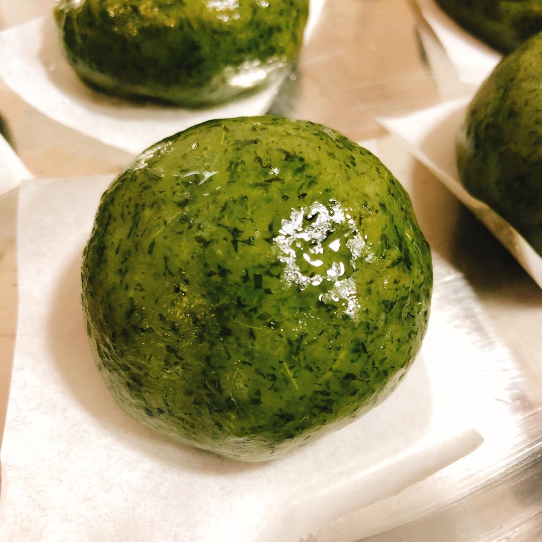 《Tinrry+》咸蛋黄肉松青团+红豆沙青团