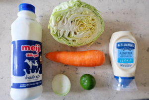 卷心菜沙拉的做法 步骤1