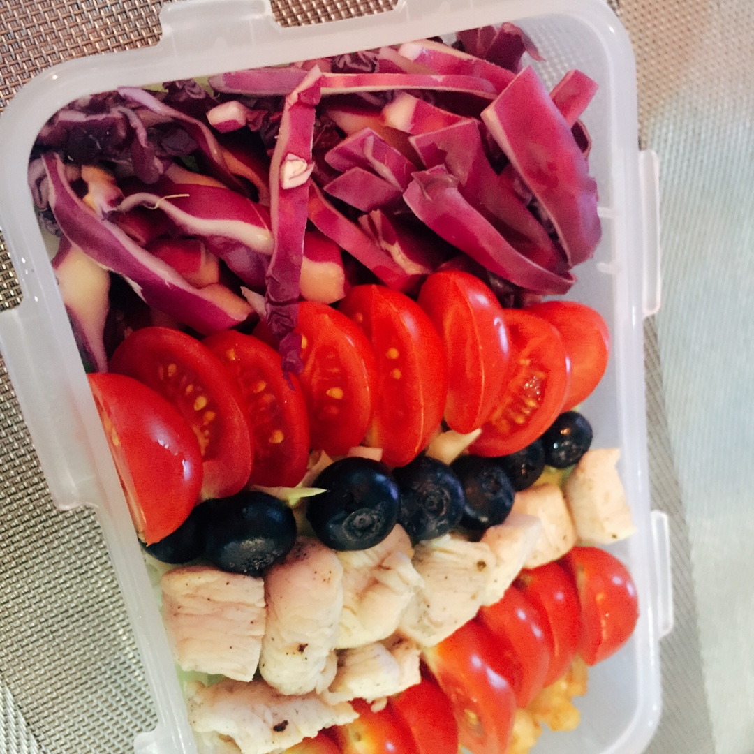 减肥君的午餐（沙拉）