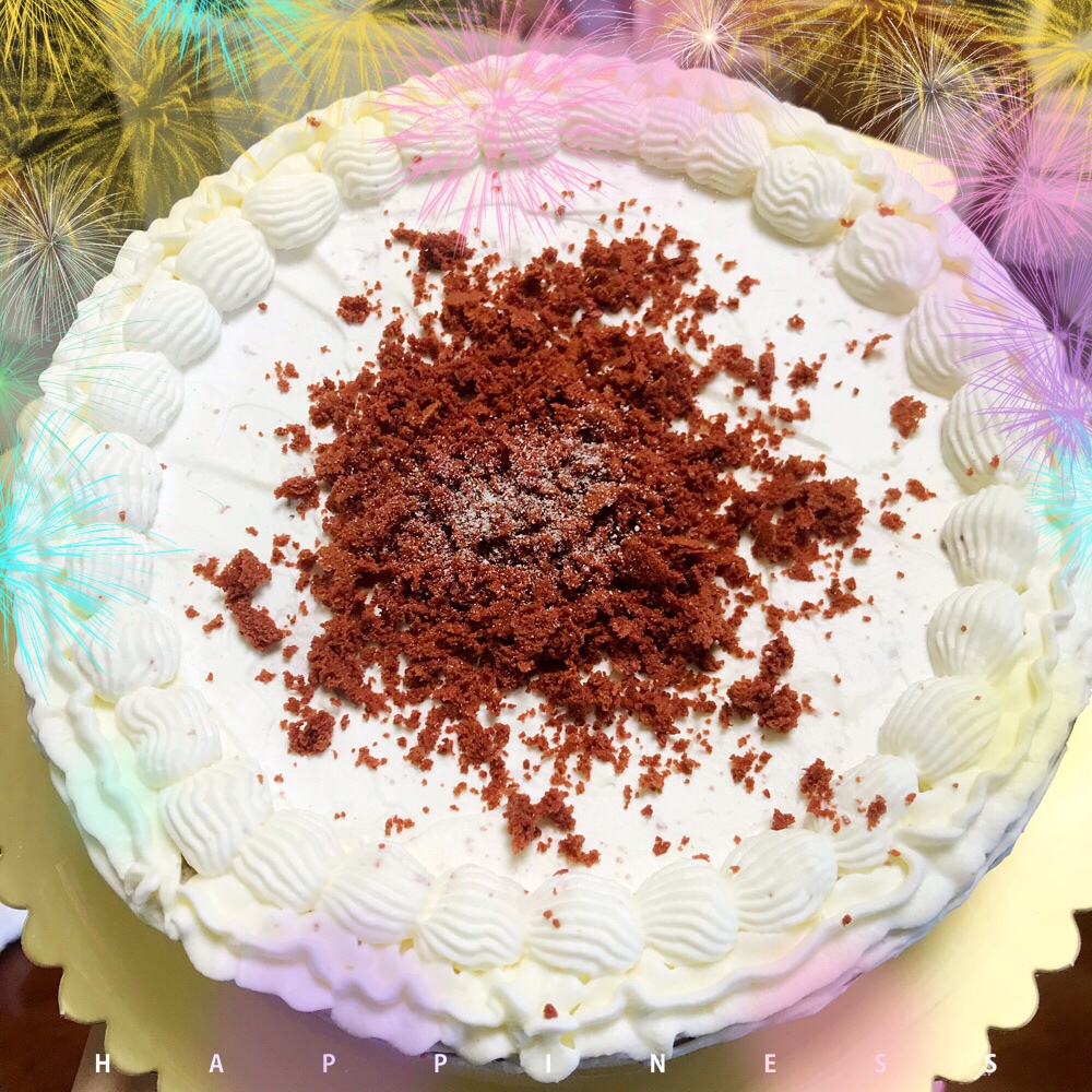 6寸红丝绒蛋糕（美国传统配方）