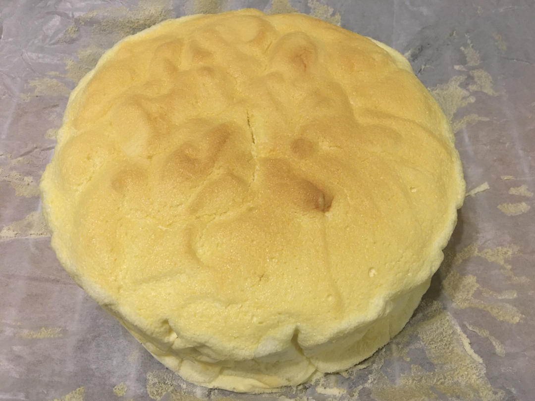 无油酸奶蛋糕 8寸（可做2个椭圆模）