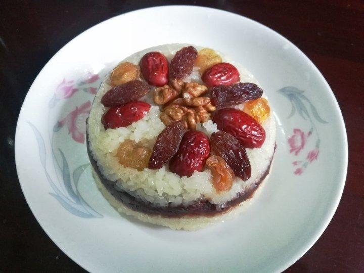 桂花豆沙八宝饭