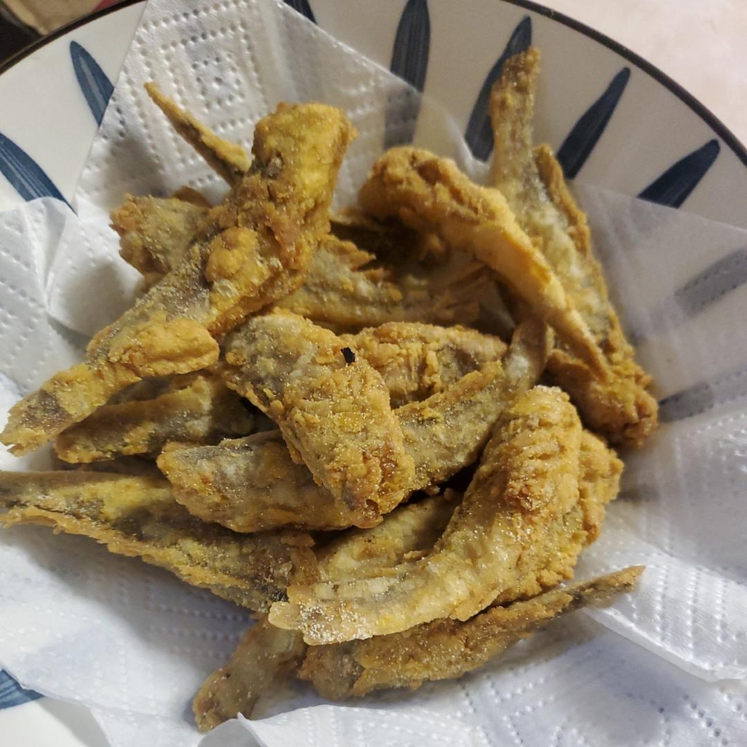 酥炸小黄鱼～吸油少
