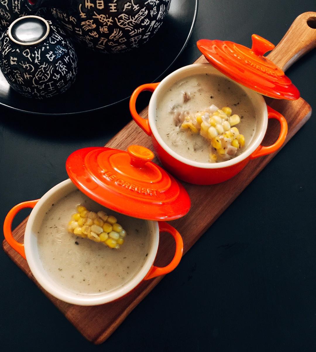 奶油蘑菇浓汤 Cream of Mushroom Soup